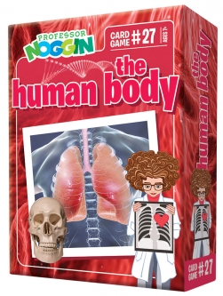 Professor Noggin Card Game Human Body